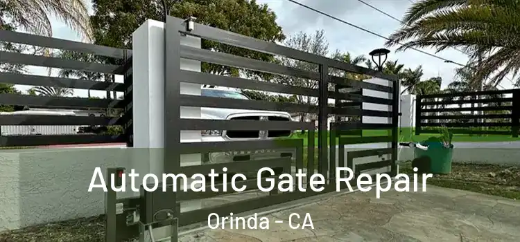 Automatic Gate Repair Orinda - CA