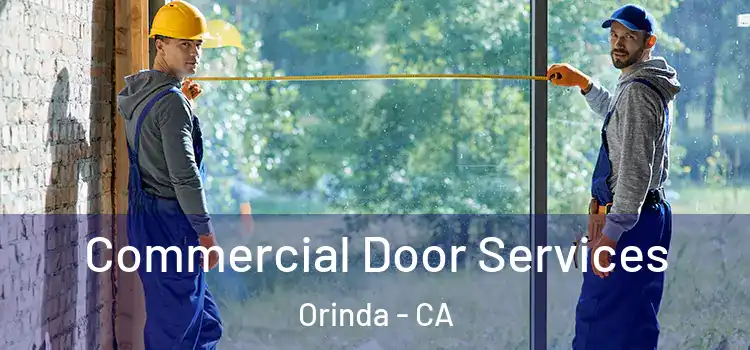 Commercial Door Services Orinda - CA