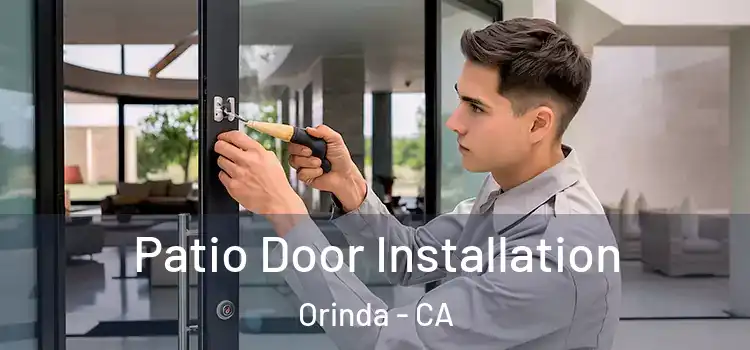 Patio Door Installation Orinda - CA